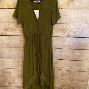Kivari Wilderness Maxi Dress Olive